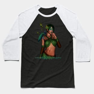 Wonderful fairy with peacocks Baseball T-Shirt